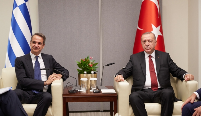 Συνάντηση Μητσοτάκη-Ερντογάν. “Να σταματήσουν οι απειλές” το μήνυμα του πρωθυπουργού