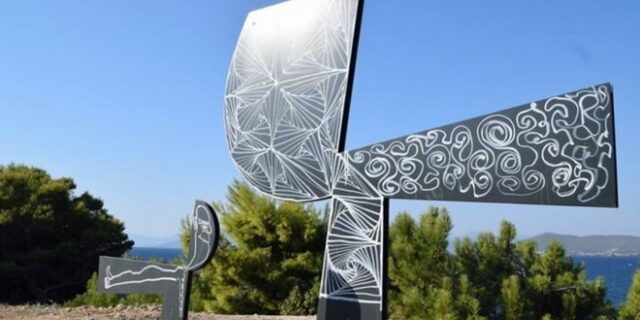 Βανδάλισαν έργο του Μόραλη στην Αίγινα