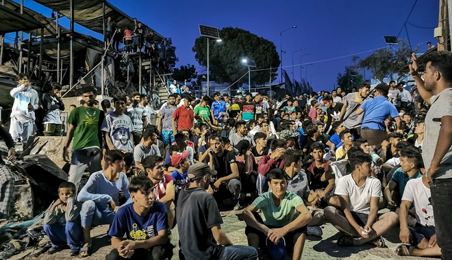 Μόρια: Σε ετοιμότητα η ΕΕ – Χωρίς οριστική συμφωνία για τη διανομή των μεταναστών της Μεσογείου