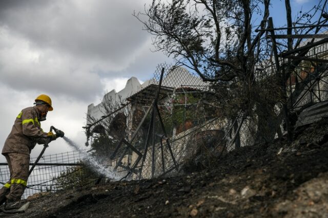 Υπό μερικό έλεγχο οι φωτιές σε Λαγονήσι, Χανιά και Χίο