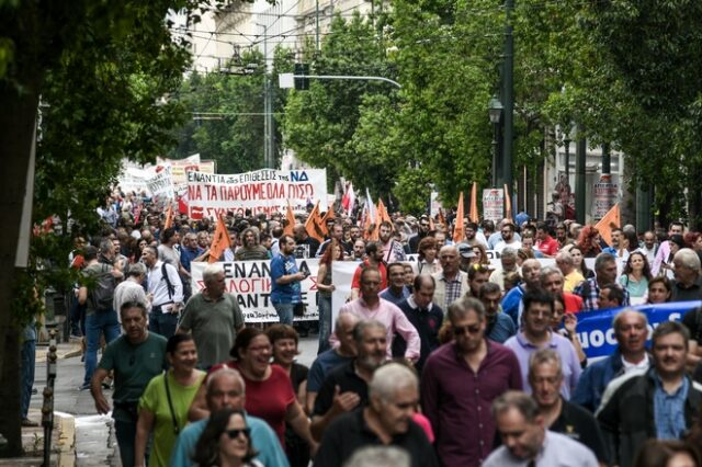 Ολοκληρώθηκαν οι απεργιακές συγκεντρώσεις στην Αθήνα