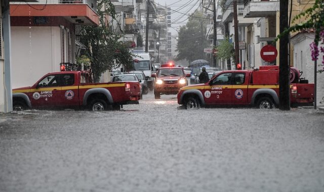 Στο έλεος της κακοκαιρίας η χώρα: Δύο νεκροί από κεραυνούς – Εικόνες καταστροφής στη δυτική Ελλάδα