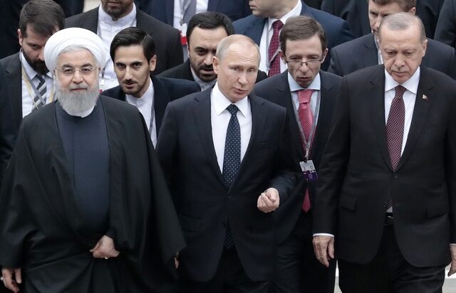 Συνάντηση Πούτιν, Ερντογάν και Ροχανί στην Άγκυρα στις 16 Σεπτεμβρίου