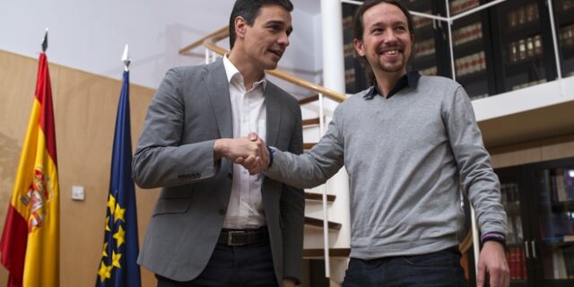 Ισπανία: Οι Podemos καλούν τους Σοσιαλιστές σε νέο γύρο διαπραγματεύσεων