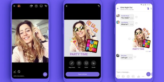 Δημιουργήστε τα δικά σας αυτοκόλλητα στο Viber