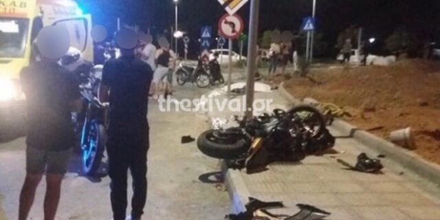Θεσσαλονίκη: Δύο νεαροί νεκροί από εκτροπή μοτοσικλέτας στην Πολίχνη
