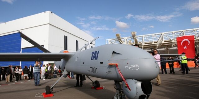 Τουρκικά drones στη βάση Λευκόνοικου στα κατεχόμενα – Θα συνοδεύουν τα γεωτρύπανα