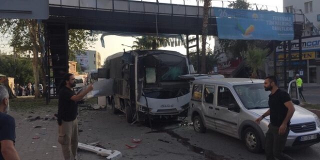Τουρκία: Βομβιστική επίθεση σε λεωφορείο που μετέφερε αστυνομικούς – 5 τραυματίες