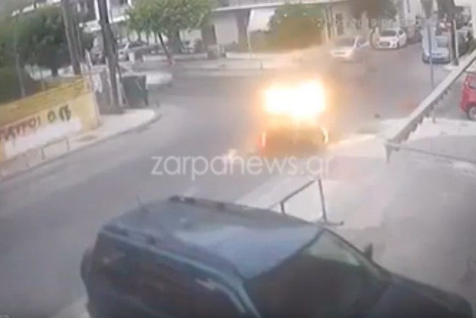 Χανιά: Ασυνείδητος οδηγός χτυπά μηχανή και εγκαταλείπει τα θύματα