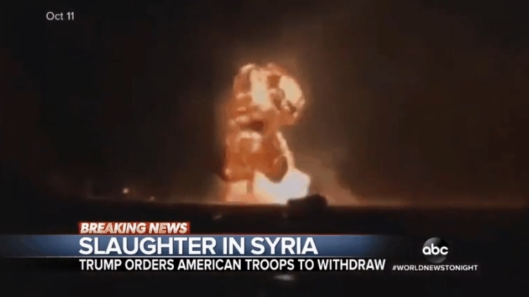 Κατακραυγή: Το ABC έπαιξε βίντεο από επίδειξη στο Κεντάκι ως πλάνα από τη Συρία