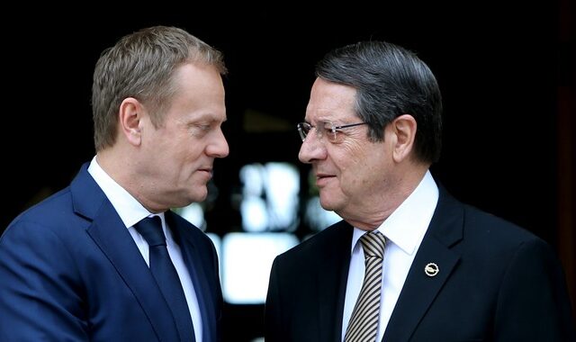 Τουσκ: “Να τερματισθούν οι έκνομες ενέργειες της Τουρκίας στην Αν. Μεσόγειο”