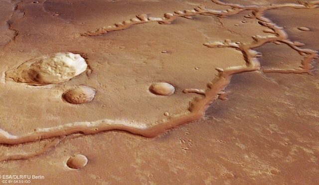 ESA: Στον Άρη κάποτε κυλούσαν μεγάλα ποτάμια