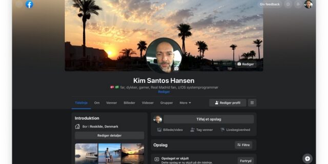 Facebook Dark Mode: Ξεκίνησαν οι δοκιμές στη desktop έκδοση του κοινωνικού δικτύου