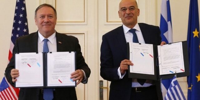 Συνάντηση Πομπέο – Δένδια: Δεν μπορούμε να αφήσουμε την Άγκυρα να κάνει παράνομες γεωτρήσεις