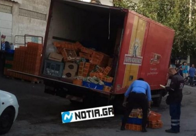 Φρικτό δυστύχημα στη Ηλιούπολη: Πώς καταπλακώθηκε ο οδηγός από το φορτηγό του