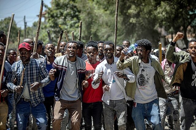 Λουτρό αίματος στις διαδηλώσεις στην Αιθιοπία με 27 νεκρούς