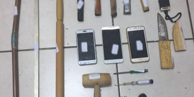 Φυλακές Κορυδαλλού: Πλήθος από αυτοσχέδια όπλα κατασχέθηκε σε νέα έφοδο