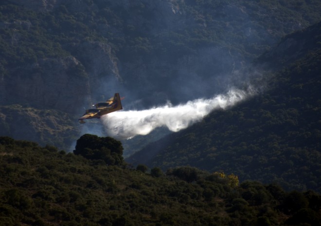 Σε ύφεση οι φωτιές σε Αργολίδα και Γαργαλιάνους