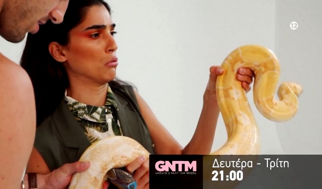 GNTM 2: Φωτογράφιση με φίδια – Τι θα δούμε στο επόμενο επεισόδιο