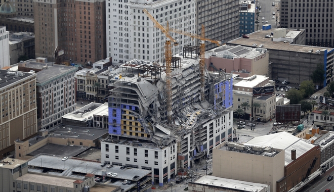 Τραγωδία στις ΗΠΑ: Κατέρρευσε υπό κατασκευή “Hard Rock Hotel”