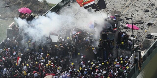 Ιράκ: Δύο νεκροί και 175 τραυματίες σε διαδηλώσεις στη Βαγδάτη