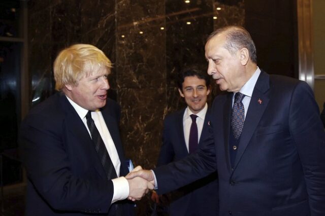 Τζόνσον σε Ερντογάν: “Δεν υποστηρίζουμε την στρατιωτική επιχείρηση της Τουρκίας στη Συρία”