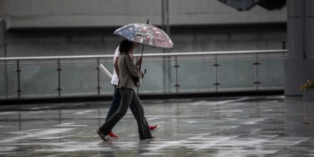 Έντονα φαινόμενα Δευτέρα και Τρίτη – Βροχές και χαλαζοπτώσεις