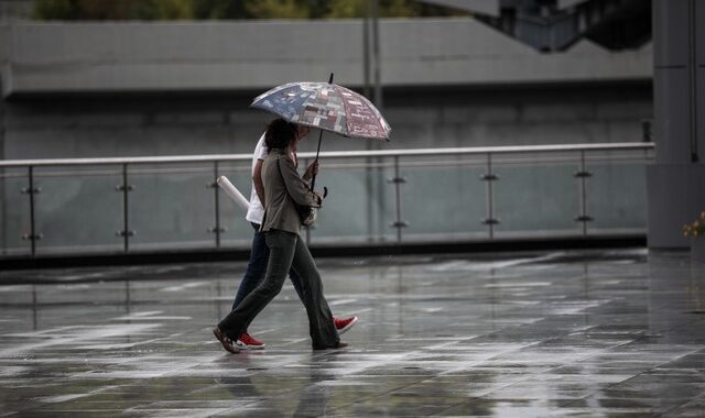 Έντονα φαινόμενα Δευτέρα και Τρίτη – Βροχές και χαλαζοπτώσεις