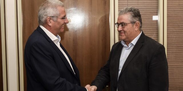 Συνάντηση Κουτσούμπα – Κυπριανού – Στο επίκεντρο οι εξελίξεις στην Αν. Μεσόγειο