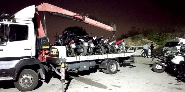 Εξόρμηση της Τροχαίας στον Λυκαβηττό για “κόντρες”