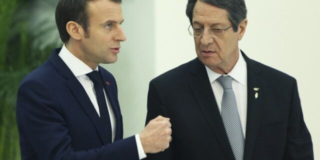 Τηλεφωνική επικοινωνία Αναστασιάδη – Μακρόν για τις έκνομες ενέργειες της Τουρκίας