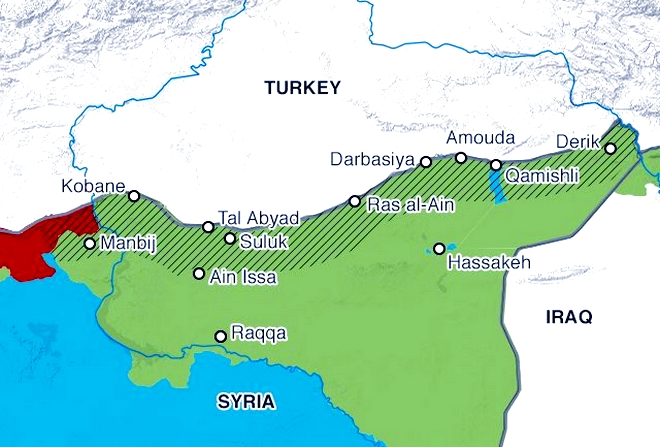 Χάρτες: 5 απεικονίσεις του χάους στη Συρία – Φυλές, θρησκείες και κουρδικά εδάφη