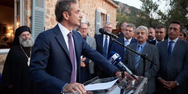 Μητσοτάκης: Πιστεύουμε σε έναν πολιτισμό, φορέα μιας διπλής ανάπτυξης, οικονομικής και κοινωνικής