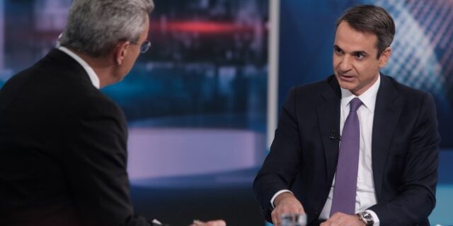 Ζωντανά η συνέντευξη Μητσοτάκη στον ΑΝΤ1