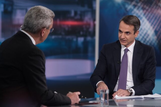 Ζωντανά η συνέντευξη Μητσοτάκη στον ΑΝΤ1