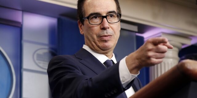 Μνούτσιν: “Αν η Τουρκία δεν κηρύξει εκεχειρία, θα υποστεί επιπλέον κυρώσεις από τις ΗΠΑ”