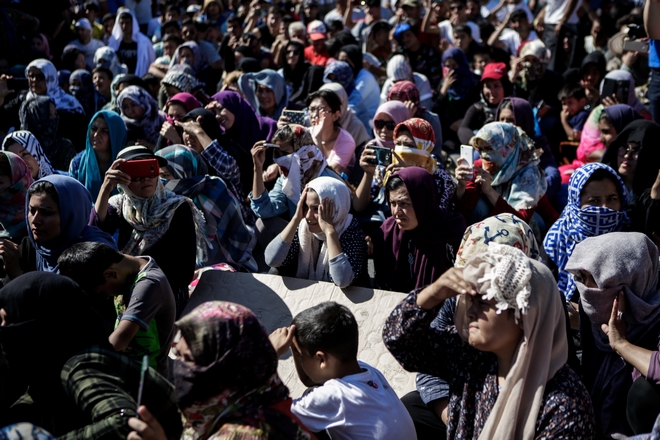 Μυτιλήνη: Ξεπέρασαν τους 20.000 οι πρόσφυγες που διαμένουν σε δομές