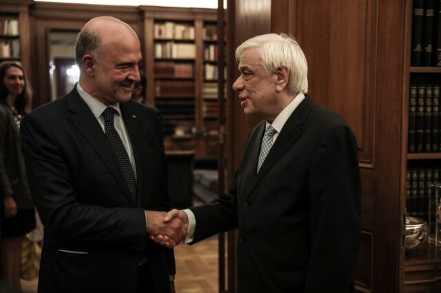 Συνάντηση Παυλόπουλου – Μοσκοβισί: “Να βρει η Ελλάδα την Ιστορία, που είναι αντάξια του παρελθόντος της και των ταλέντων της”