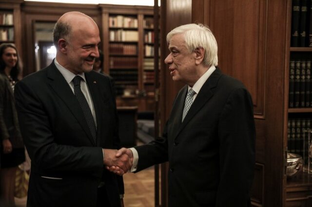 Συνάντηση Παυλόπουλου – Μοσκοβισί: “Να βρει η Ελλάδα την Ιστορία, που είναι αντάξια του παρελθόντος της και των ταλέντων της”