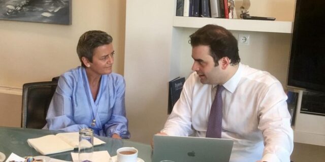 Συνάντηση Πιερρακάκη – Βεστάγκερ για την ψηφιακή διακυβέρνηση