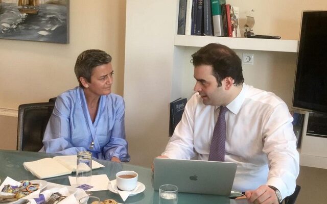 Συνάντηση Πιερρακάκη – Βεστάγκερ για την ψηφιακή διακυβέρνηση