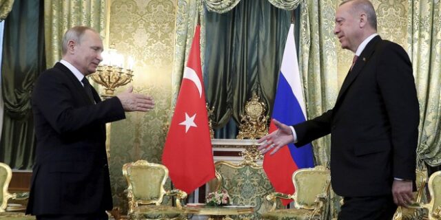 Πούτιν – Ερντογάν: Κρίσιμη συνάντηση για το μέλλον της βόρειας Συρίας
