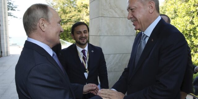 Συνάντηση Πούτιν – Ερντογάν: Δεν συζήτησαν το θέμα των οπλικών συστημάτων