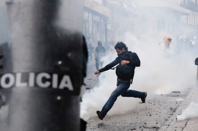 Ισημερινός – διαδηλώσεις κατά της λιτότητας: 570 άνθρωποι έχουν συλληφθεί μέχρι στιγμής