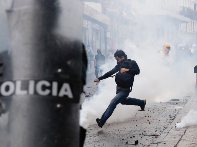 Ισημερινός – διαδηλώσεις κατά της λιτότητας: 570 άνθρωποι έχουν συλληφθεί μέχρι στιγμής