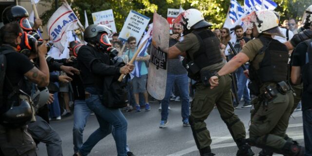 Αναγνωρίστηκε ο “καρατέκα” για την επίθεση σε αστυνομικούς στα επεισόδια με το ΠΑΜΕ
