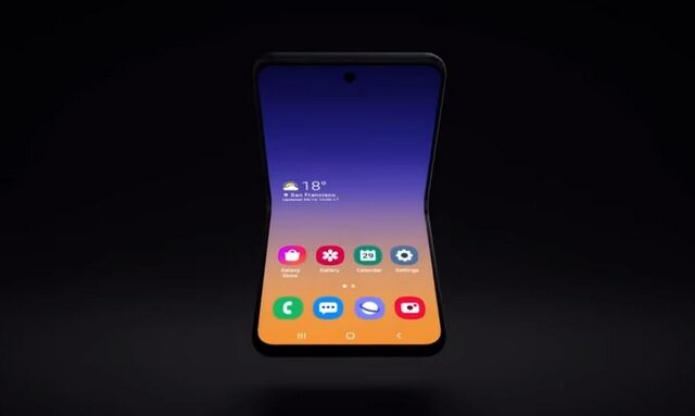 Η Samsung παρουσιάζει concept για clamshell αναδιπλούμενο smartphone