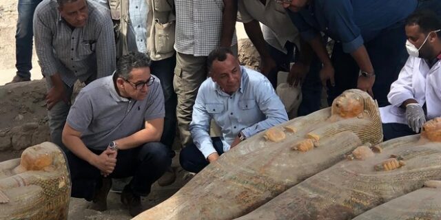 Αίγυπτος: Ανακαλύφθηκαν 20 άθικτες σαρκοφάγοι
