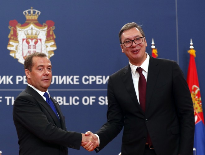 Μεντβέντεφ: Ανοιχτή η Ρωσία σε διάλογο με την ΕΕ για τις κυρώσεις