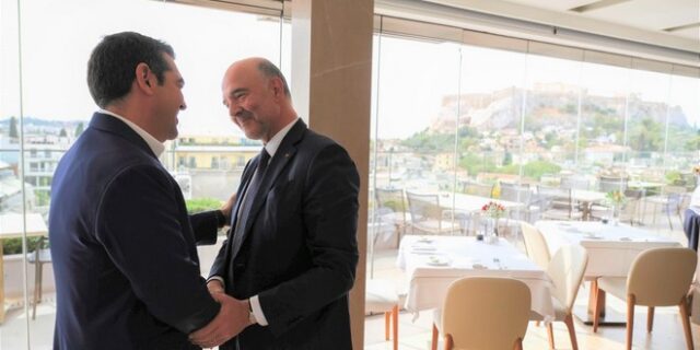 Το μέλλον της Ευρώπης και της Αριστεράς στο τετ α τετ Τσίπρα – Μοσκοβισί